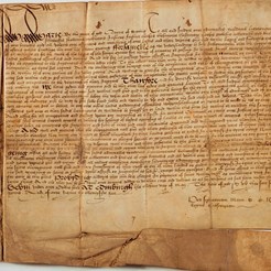 Mary Queen of Scots Letter of Exemption, 1567