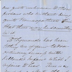 Letter to JSY relating to Edinburgh Maternity Hospital abandoning the use of Chloroform, May 1853 2