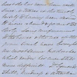 Letter to JSY relating to Edinburgh Maternity Hospital abandoning the use of Chloroform, May 1853 3